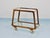 Metal Mid-Century Modern Walnut and Brass Bar Cart by Oswald Haerdtl, 1950s For Sale - Image 7 of 18