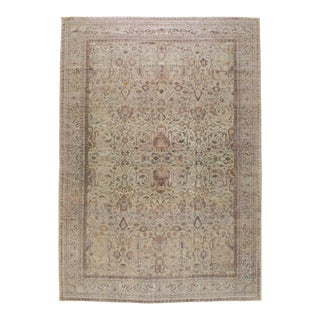 Galerie Shabab Collection Early 20th Century Turkish Oushak Oversize Carpet For Sale