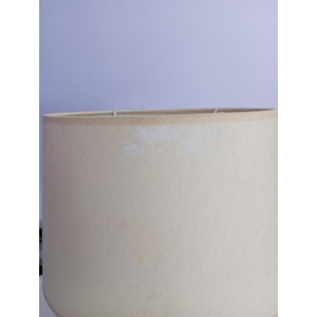 Brass and Porcelain Table Lamp by Tommaso Barbi, 1980s For Sale - Image 12 of 17