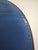 Round Table in Blue Glass, Wood and Black Metal, Italy, 1950s For Sale - Image 11 of 15