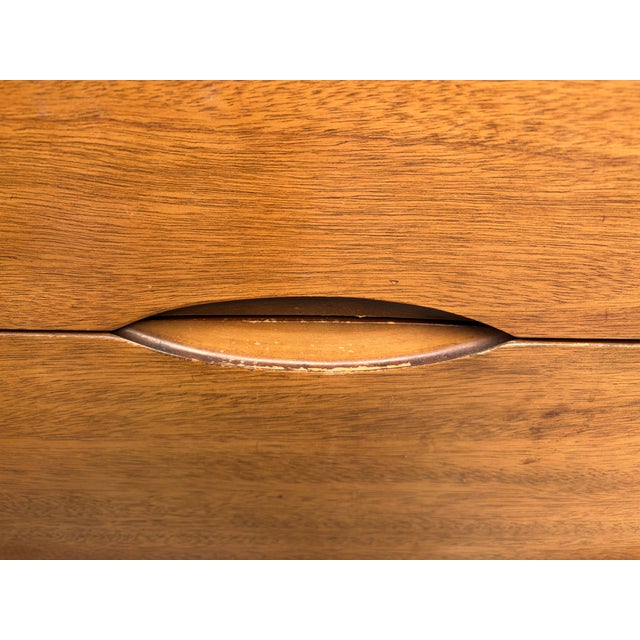 Pair of Mid 20th Century Walnut Nightstands For Sale - Image 12 of 16