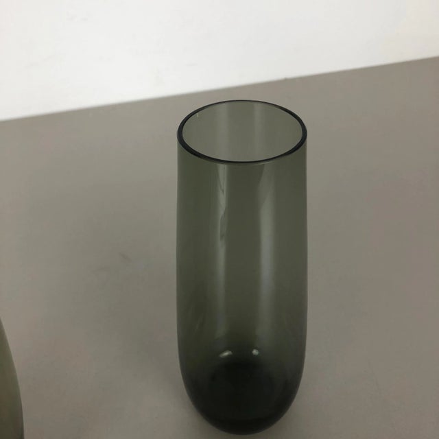 Vintage Turmalin Vases by Wilhelm Wagenfeld for WMF, Germany, 1960s, Set of 2 For Sale - Image 10 of 14
