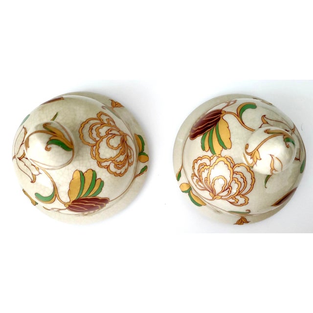 Large Ginger Jars 20" Pair For Sale - Image 10 of 12