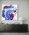 2020s Matthew Izzo Acrylic Painting on Canvas, Titled July 4th, 48” X 48” For Sale - Image 5 of 8