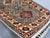 Gray, Cream and Red Kazak Wool Runner Rug, 2'9" X 6'4" For Sale - Image 10 of 15