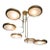 Early 21st Century Marcelo Bessa Spiral Stepped Chandelier For Sale
