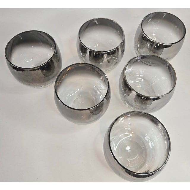 Dorothy Thorpe Style Lowballs- Set of Six For Sale - Image 10 of 13