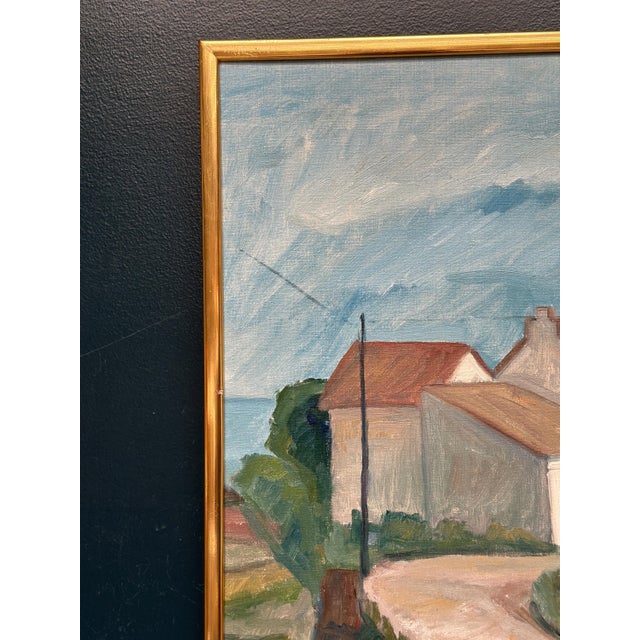 Arne Gleerup, Landscape motif, 1985, Oil on Canvas, Framed For Sale - Image 10 of 15
