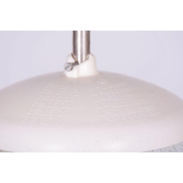Mid-Century Chandelier in Chromed Steel, Plastic, and Glass, Czech, 1960s For Sale - Image 6 of 10