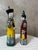 Elegant polychrome porcelain imperial and empress couple from the Qing dynasty, dating from the early 20th century. These...