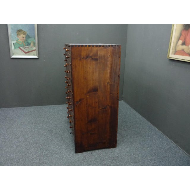 Fir Chest of Drawers, 1900s For Sale - Image 9 of 15
