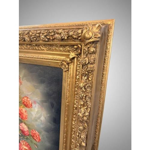2000 - 2009 Floral Still Life, Oil Painting For Sale - Image 5 of 6