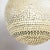 White Mosaic Globe Pendant Light Large For Sale - Image 4 of 9