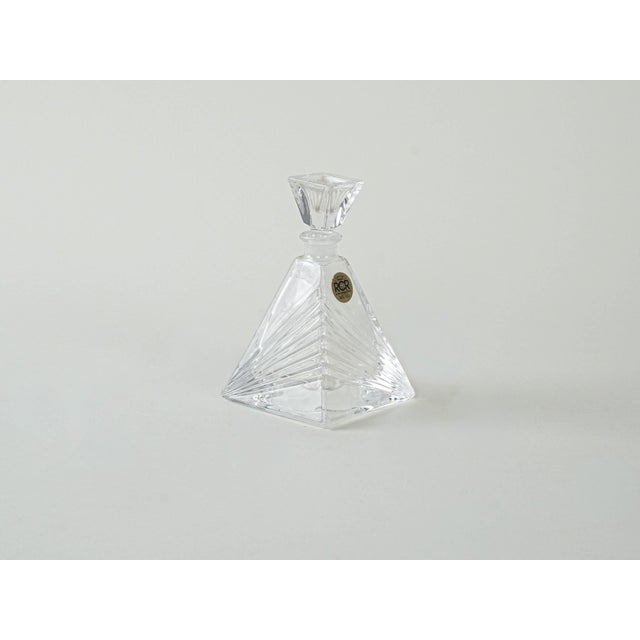 1970s Vintage Italian Glass Carafe from RCR Cristalleria Italiana, 1970s For Sale - Image 5 of 8