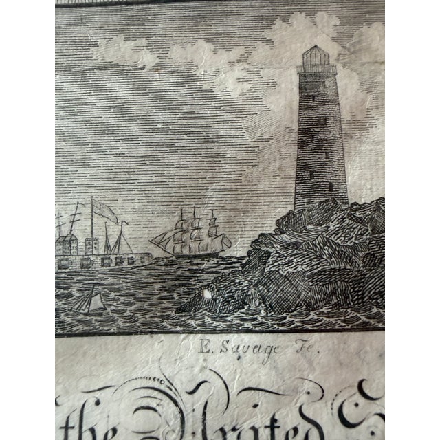 Early 19th Century Thomas Jefferson & James Madison. Ship's Passport, Schooner Rebecca Christopher Prince For Sale - Image 11 of 12