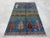 Gabbeh Tribal Area Rug, Hand-Knotted Wool, Trees, 3x5, Blue & Green For Sale - Image 9 of 10