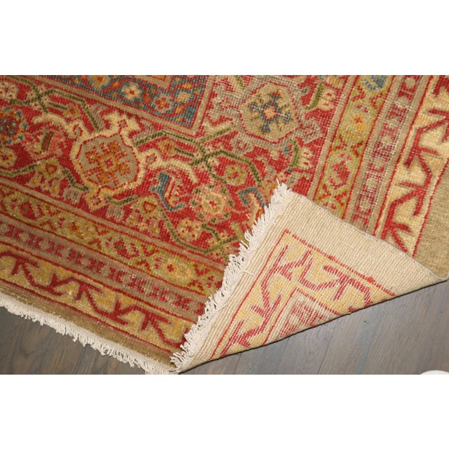 Persian Large Antique Mahal Rug - 8'4" x 16'3" For Sale - Image 3 of 14