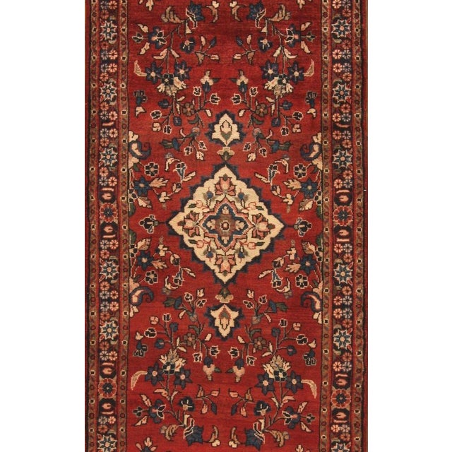 Hand-knotted oriental rug | size: 302 cm x 86 cm | knot density: approx. 160.000 knots/m² | material: 100% wool (pile) and...