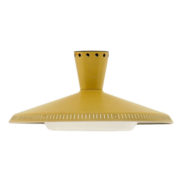 NB-93 Flush Mount by Louis Kalff for Philips, 1950s For Sale