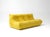 Refurbished 5-piece togo sofa set – yellow microfiber pre-owned, independently refurbished and professionally...