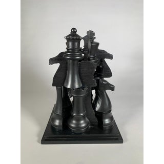 Arman Fernandez (1928-2005) - Sculpture, Gambit, The Great Chess Game (2003) - 45 cm For Sale