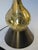 1960s Mid-Century Modern, Hollywood Regency, Gold Pottery, Atomic Age, Retro Table Lamp For Sale - Image 6 of 10