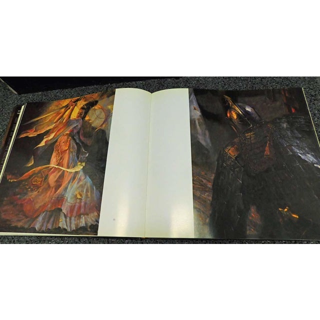 Zhiwei Tu "Untitled" Ballerina Original Oil on Canvas With Custom Framed W/Book For Sale - Image 18 of 18