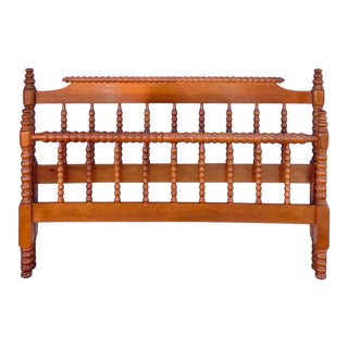 Vintage Jenny Lind Maple Full Sized Bed For Sale