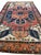 Antique Persian Serapi KING of KINGS DIAMOND Textile in Terracotta Rug 9.8 x 16 For Sale - Image 17 of 18
