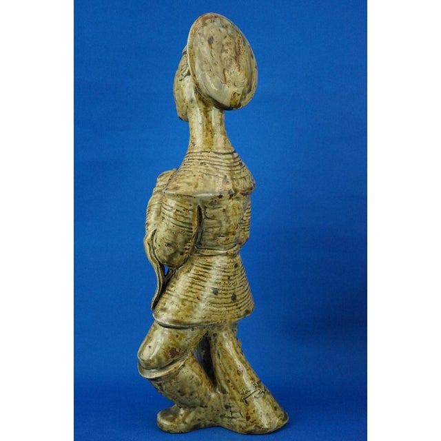 Ceramic André Rozay, Saint Francis, La Borne, 20th Century, Ceramic For Sale - Image 7 of 18