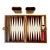 1950s Vintage Boho Chic Americana Magnetic Travel Backgammon Game Set. For Sale