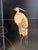 Black Vintage Chinese Carved Lacquer Folding Screen, 73" H, Lotus & Mandarin Ducks For Sale - Image 8 of 9