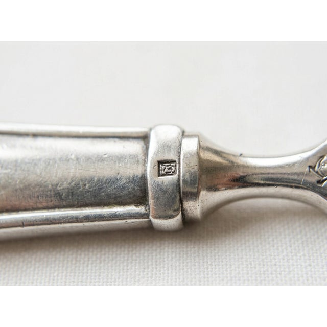 Lily of the valley letter opener sterling silver the blade is made of stainless steel designed by georg jensen, himself...