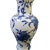 2000 - 2009 Chinese Blue White Porcelain Peach Graphic Vase For Sale - Image 5 of 7