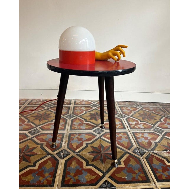 Vintage Hemisphere Lamp from Massive For Sale - Image 6 of 8