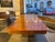 Goldenrod Art Deco Dining Table and Chairs in Birds-Eye Maple, 1920s, Set of 9 For Sale - Image 8 of 13