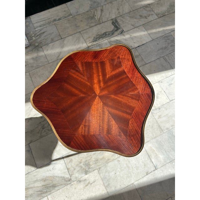 1940s Louis XV Style Two-Tiered Table For Sale - Image 9 of 12