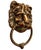 Vintage English Bronze Lion Door Knocker For Sale - Image 4 of 10