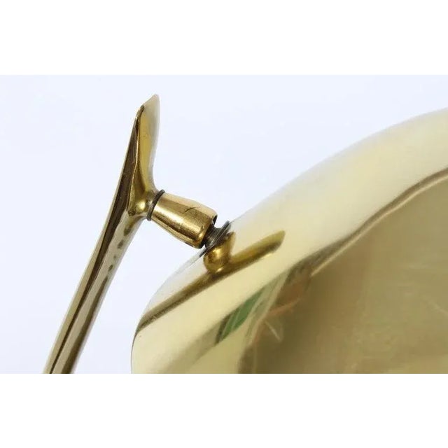 Maurizio Tempestini for Laurel Adjustable Bright Brass Desk Lamp, 1960s For Sale - Image 11 of 13