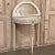 Antique Italian Neoclassical Painted Demilune Display Console For Sale In Dallas - Image 6 of 13