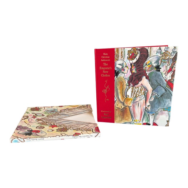 First Edition of "The Emperor's New Clothes" Children's Book Illustrated by Karl Lagerfeld For Sale