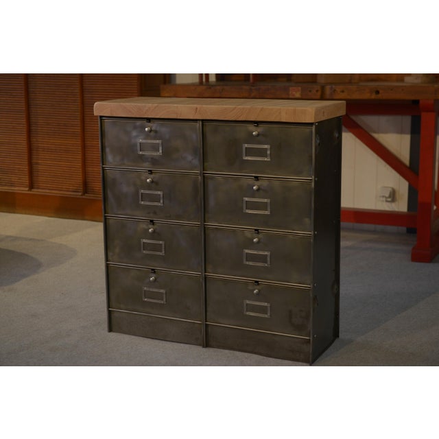 Vintage Flap Cabinet from Roneo, 1950s For Sale - Image 6 of 13