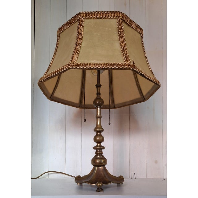 Vintage German Art Deco Table Lamp, 1920s For Sale - Image 6 of 9