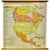 Textile Large University Chart Political Map of North America by Bacon, 1920s For Sale - Image 7 of 7