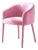Utopía Dining Chair in Pink Velvet from Moanne For Sale