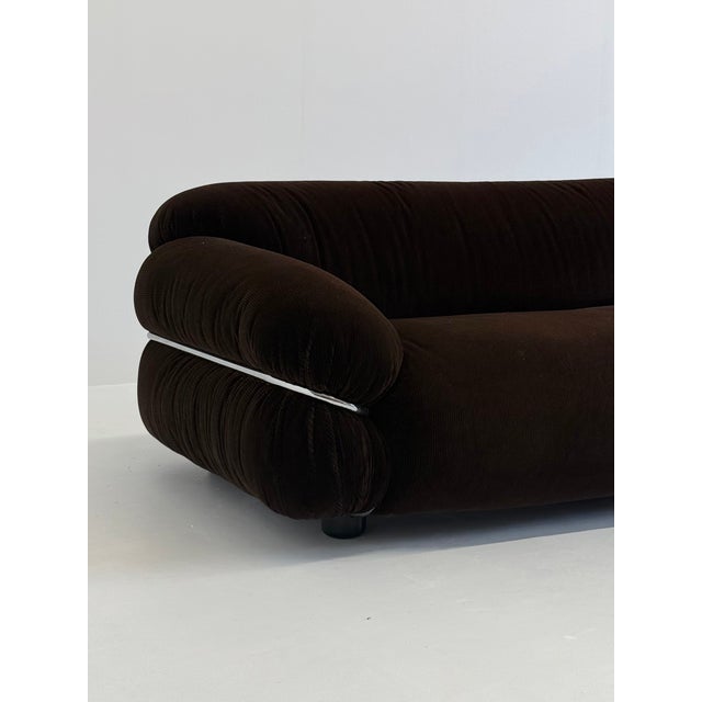 Mid-Century Modern Sesann Sofa by Gianfranco Frattini for Cassina, 1970s For Sale - Image 3 of 11