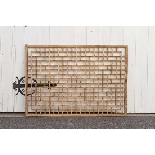 Antique Chinese Trellis Window Chairish