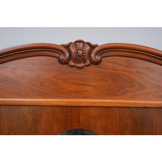 Art Nouveau Wardrobe in Walnut For Sale - Image 13 of 18