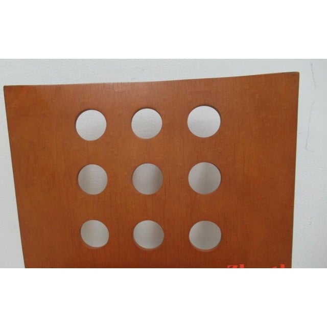 Michael Graves 1990s Michael Graves Design Kron Prototype Stack Concept Side Chair Round Pilon A For Sale - Image 4 of 11