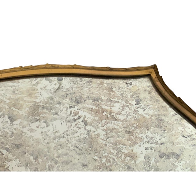 Fantastic Vintage MCM Maison Bagues French Bronze Gilded Coffee Table Made in France in 1950s-1970s For Sale In Palm Springs - Image 6 of 7